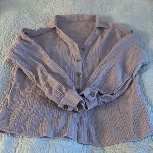 Light Pink Medium Cotton Shirt